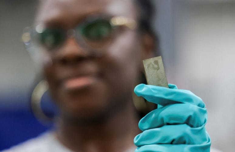 FILE PHOTO: Opening ceremony for eVAC’s rare-earth magnet manufacturing facility in Sumter