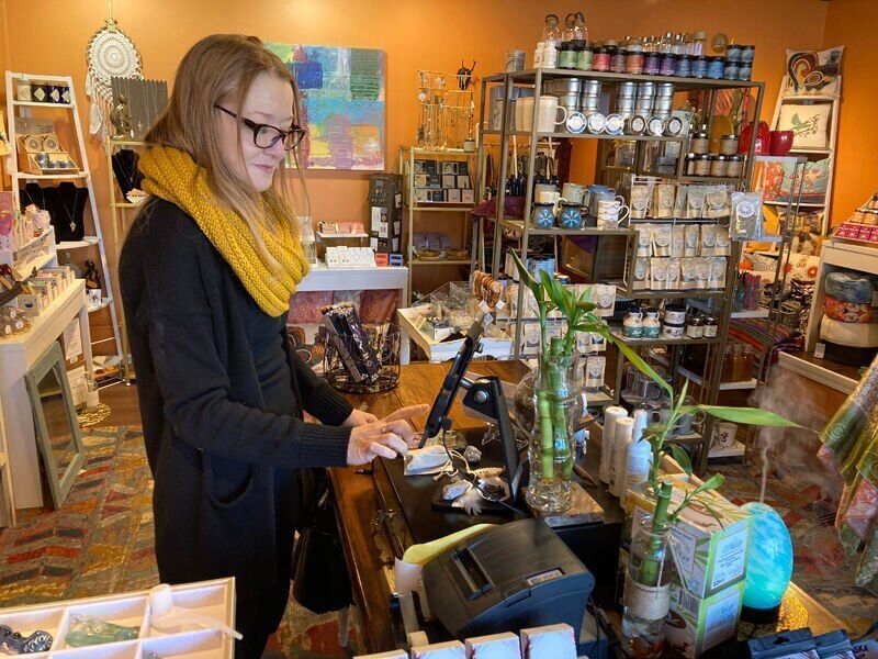 Urban Retreat interior with Erica