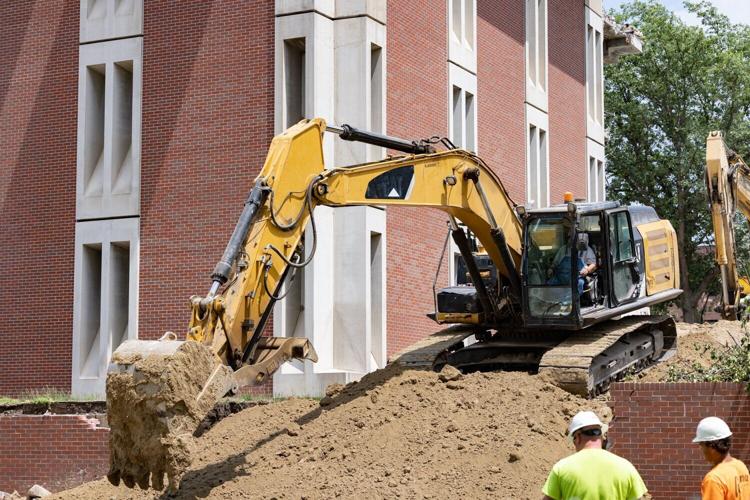 Olin Hall demolition, 5.25