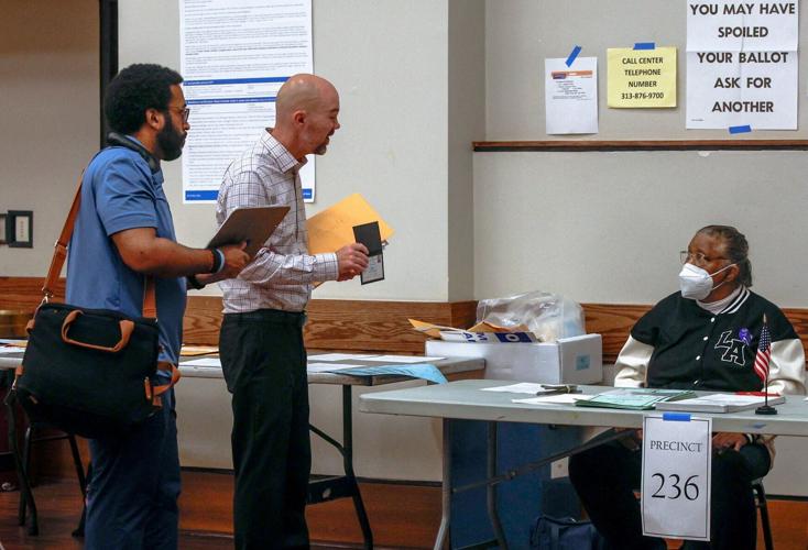FILE PHOTO: Michigan primary elections, in Detroit