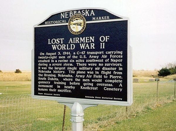Marker Monday: Lost Airmen of World War II