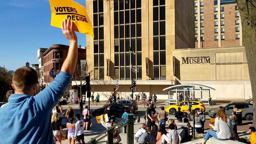 Biden victory celebration