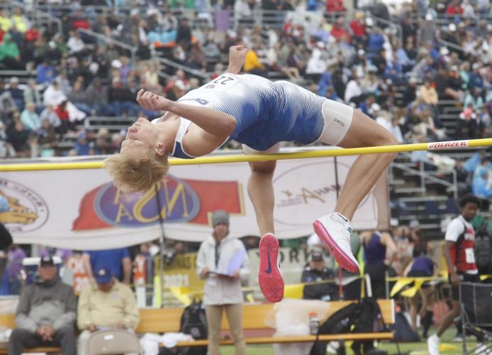 Brock McCarter earns high jump silver medal