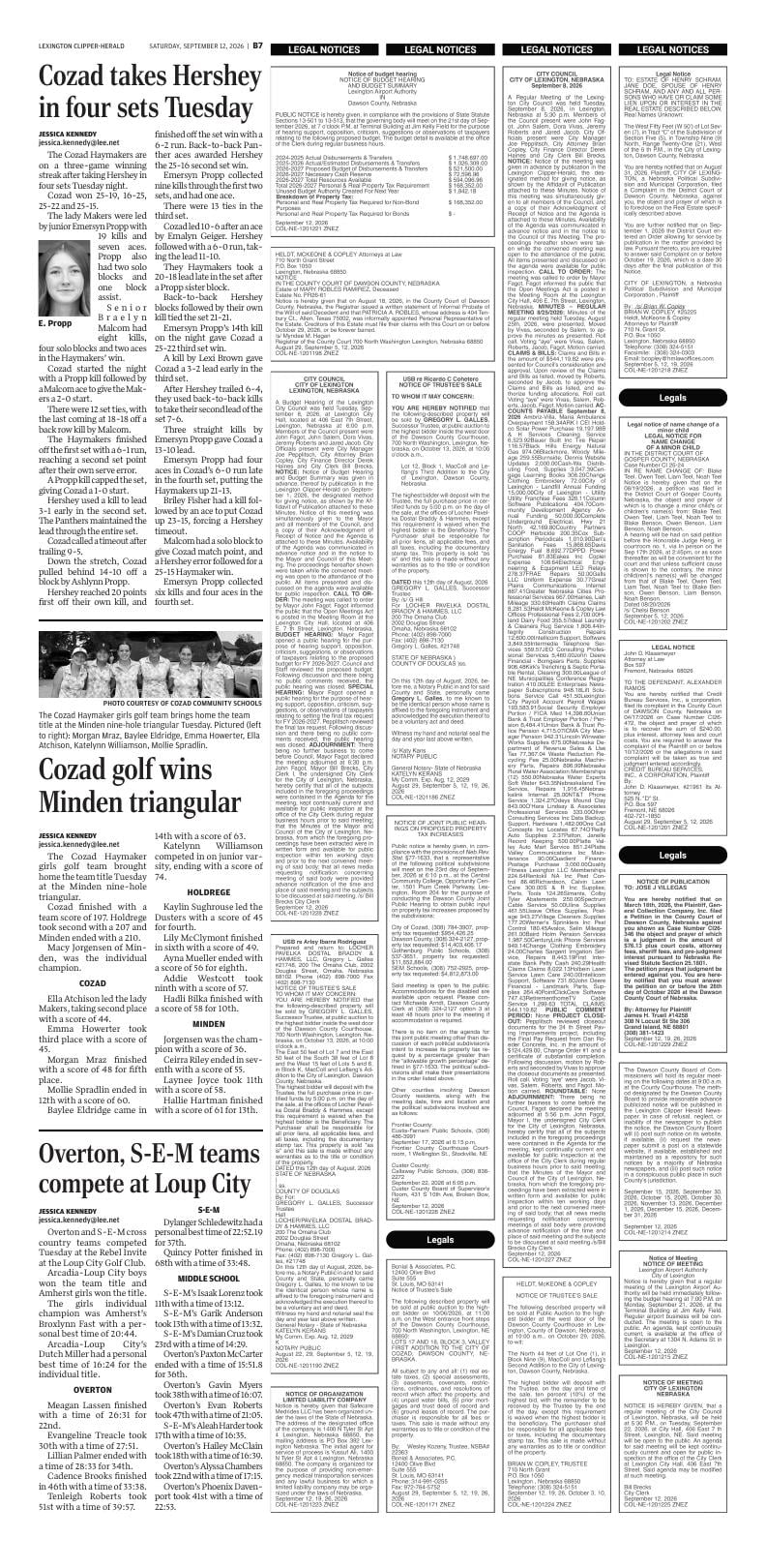 Page B7