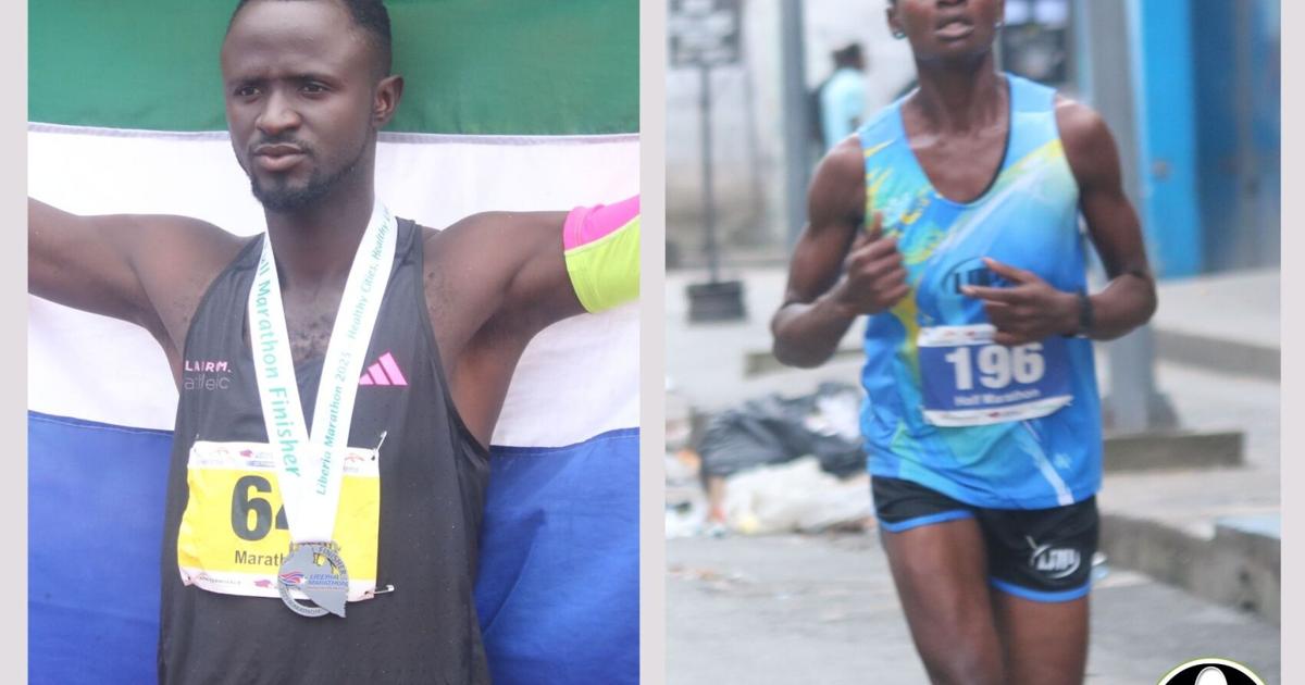 Sierra Leone’s Samura Wins 2025 Liberia Marathon