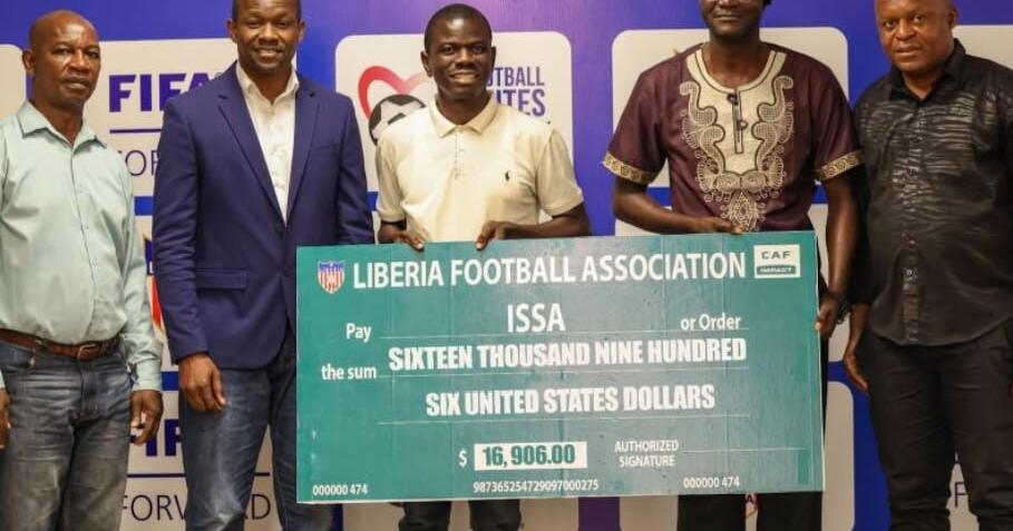 LFA, CAF Inject Over US$16K Grant Into Grassroots Football