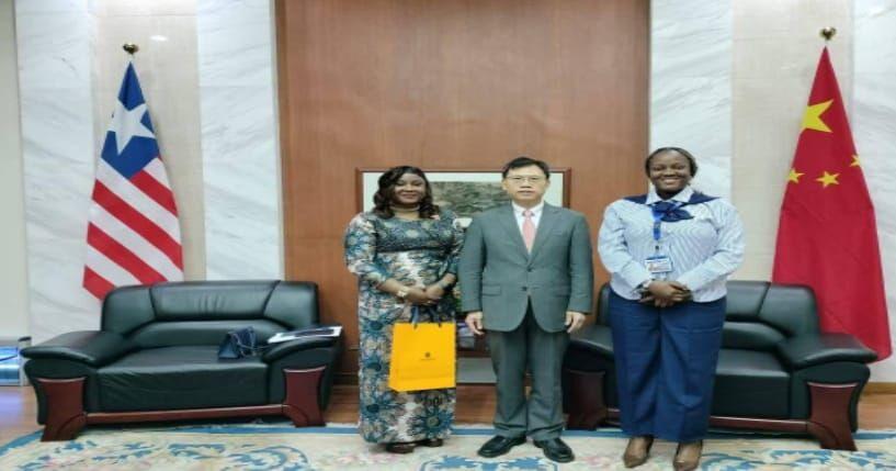 Liberia, China Discuss Intellectual Property Development Partnership