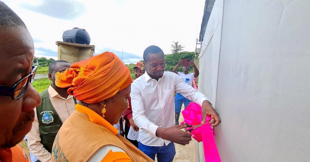IITA Commissions SAH Screenhouse to Accelerate Cassava Propagation in Liberia
