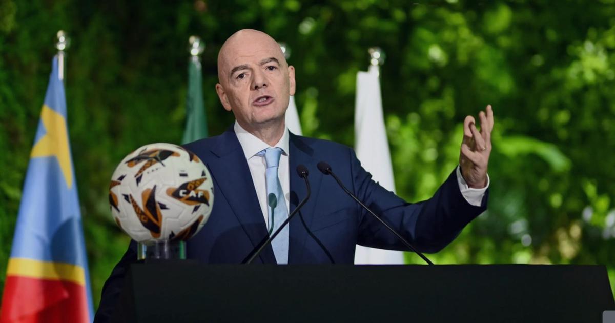 Infantino: FIFA has invested over USD 1 billion in African football