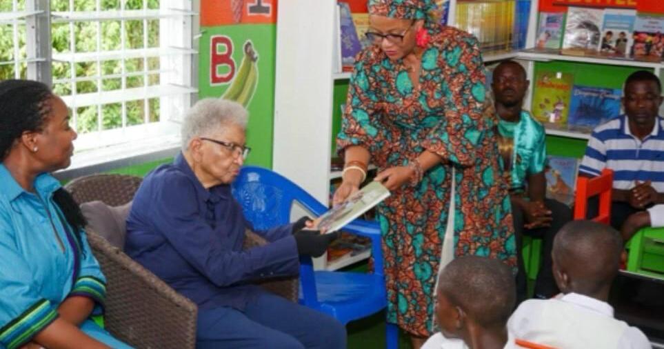Ex-President Sirleaf Dedicates 49th KEEP Reading Room | News