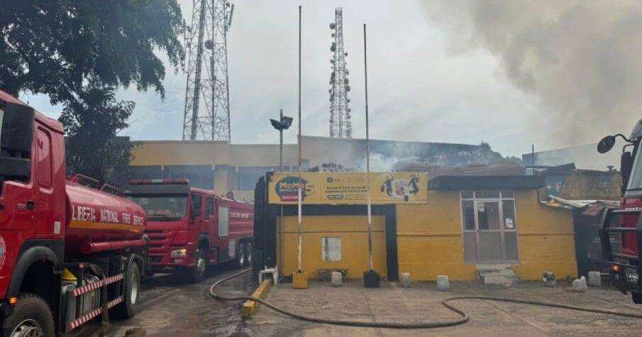 Lonestar Cell MTN Confirms No Injuries After Fire at Head Office