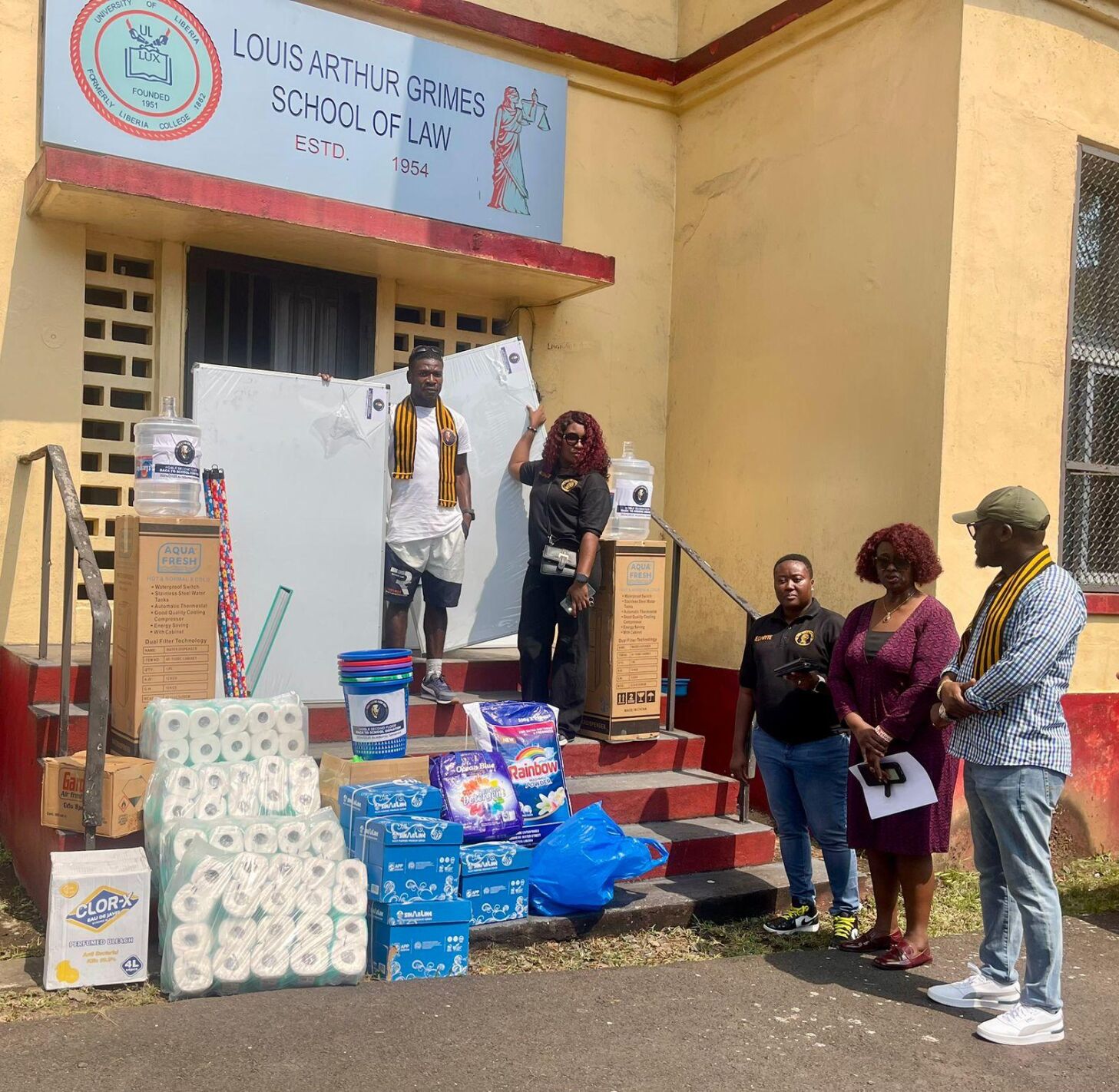 Giving Back: Noble Second Floor Donates Assorted Items to Louis Arthur ...