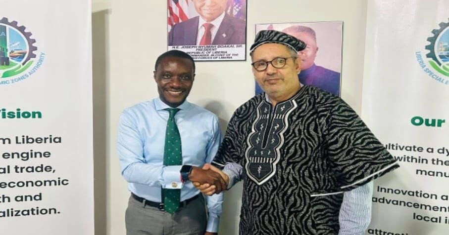 LSEZA Updates Moroccan Envoy on Liberia's Investment Potential