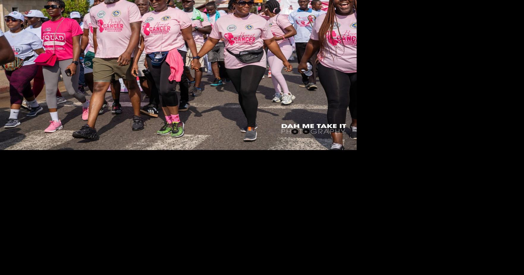 LCRI’s Annual Breast Cancer Awareness Walk Draws Over 2,000 Participants in Monrovia
