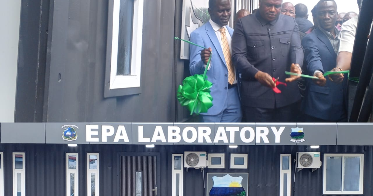 Modern EPA Headquarters, Scientific Lab Dedicated