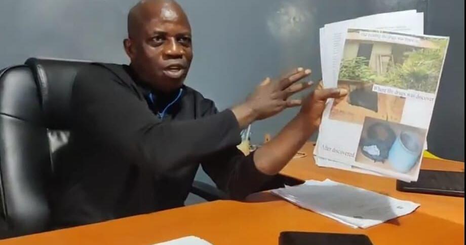 LDEA Confiscate Huge Parcel of Marijuana Seized in Bong