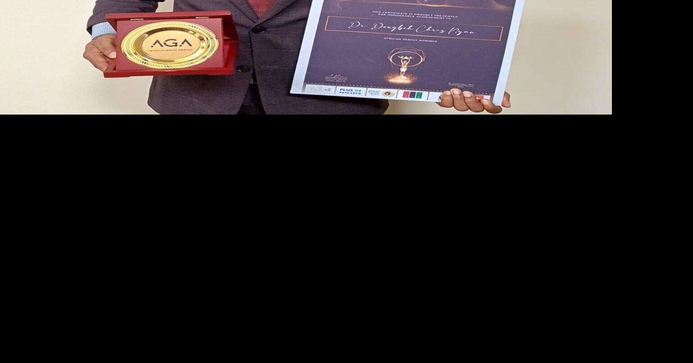 Dr. Nyan Receives “African Genius Award”