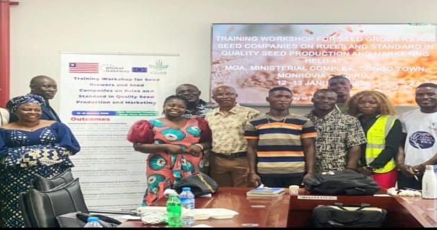 SDCA Trains, Certifies Seed Growers to Strengthen Liberia’s Agricultural Sector