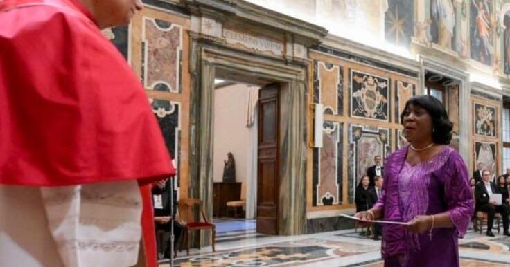 Liberian Ambassador Presents Letters of Credence to Pope Leo XIV