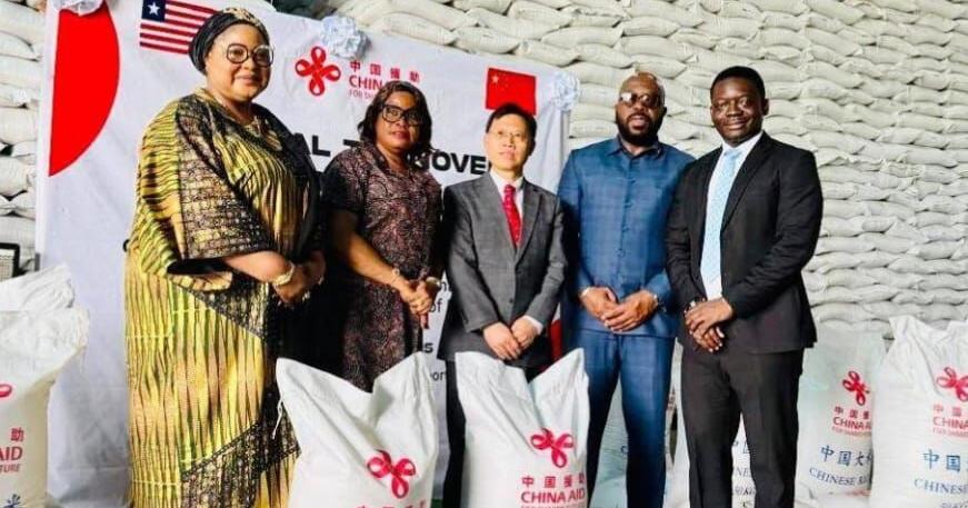 Liberia Receives 3,600mt of Chinese Rice