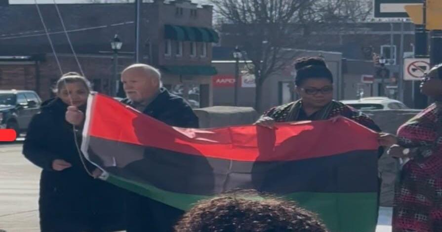 Welland City, Liberians Raise Pan-African Flag in Black History Month Celebration