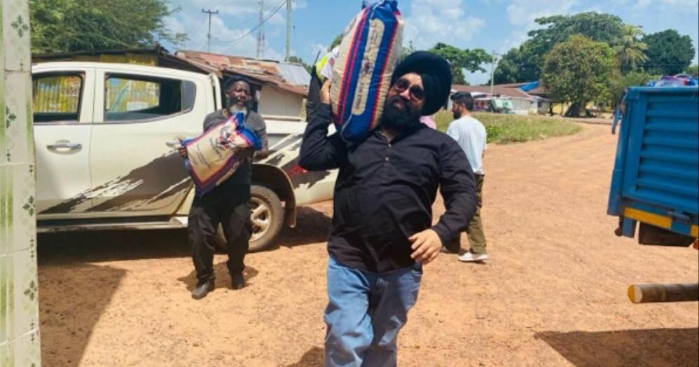 Jeety Rubber, SRC Distribute Food, Cash to Mosques in Margibi, Bong Counties for Ramadan