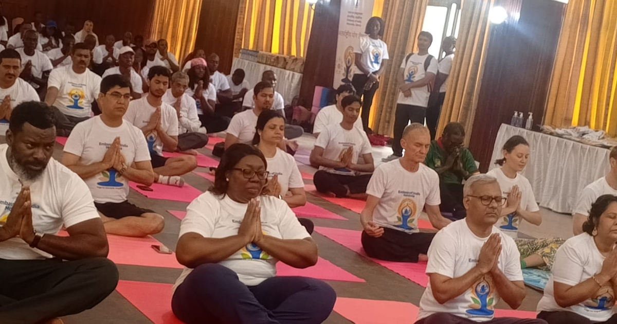 Indian Embassy, MCC Host 11th International Day of Yoga