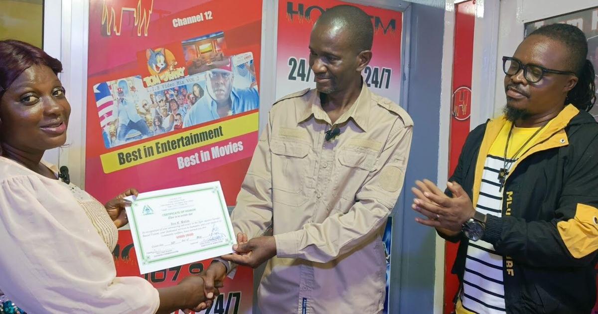 Hot FM’s Crime Watch Host Receives Gender Advocacy Award