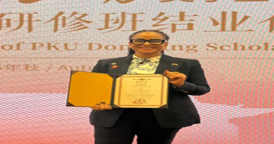 Pelham-Raad Earns Certificate in Governance, Leadership & Diplomacy from Peking University