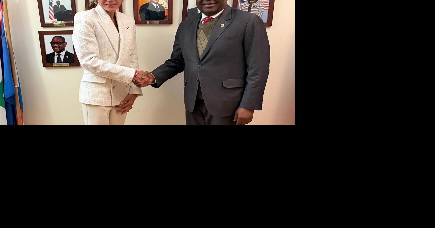 Liberia, Panama Envoys Discuss Maritime Security, Trade, Amid Global Shipping Concerns