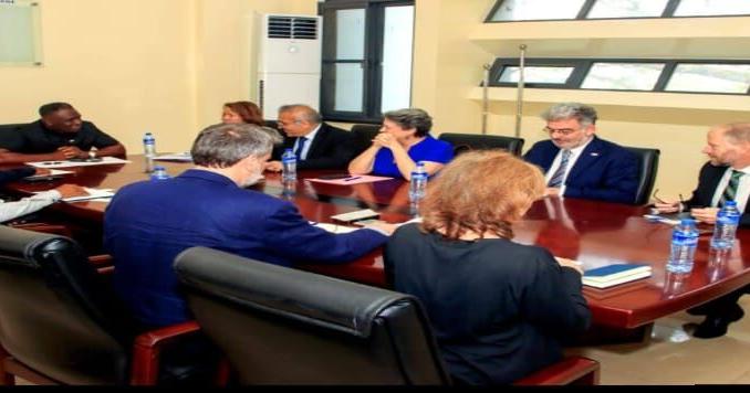 VP Koung Engages EU Delegation to Strengthen Liberia’s Business Climate