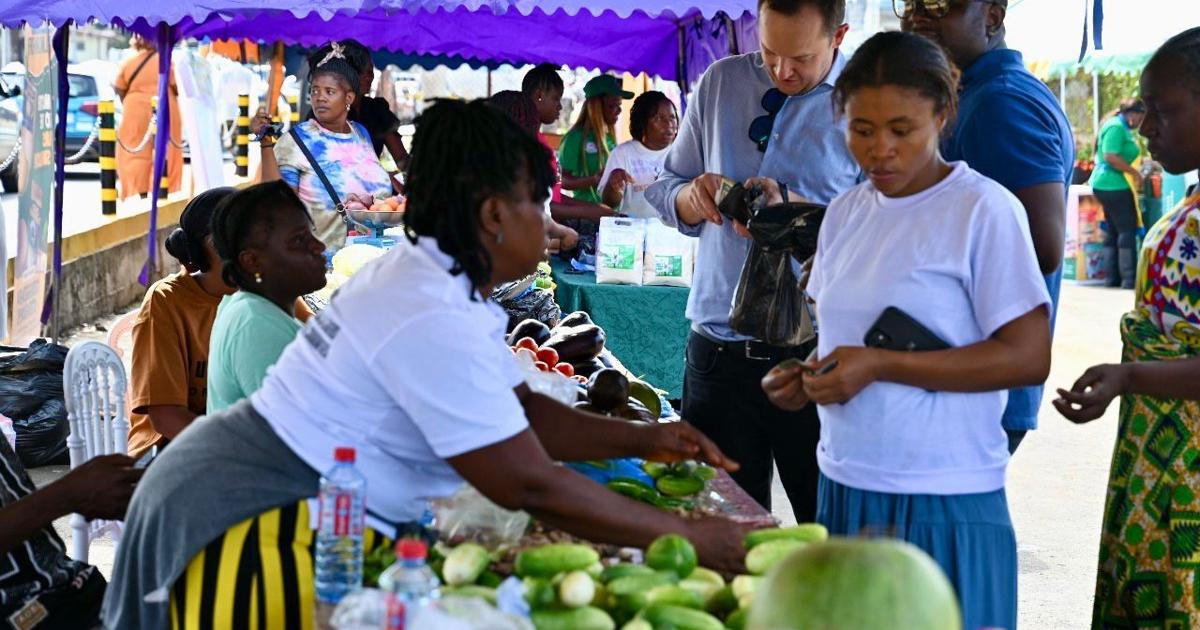 Vendors Sell Out at UNIDO’s Grow-2 Farmers’ Market in Monrovia