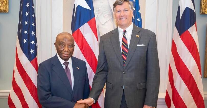 Boakai Meets U.S. Deputy Secretary of State