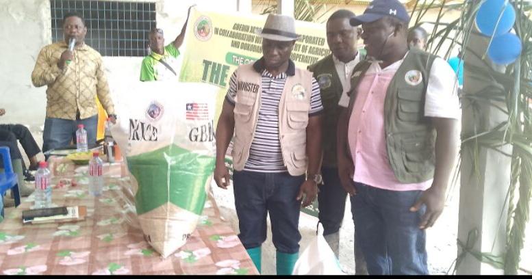 Minister Agriculture Launches ‘Gbadin Process Rice’