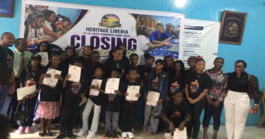 Heritage Liberia Graduates Over 20 Students from AI, Digital Arts Summer Camp | News