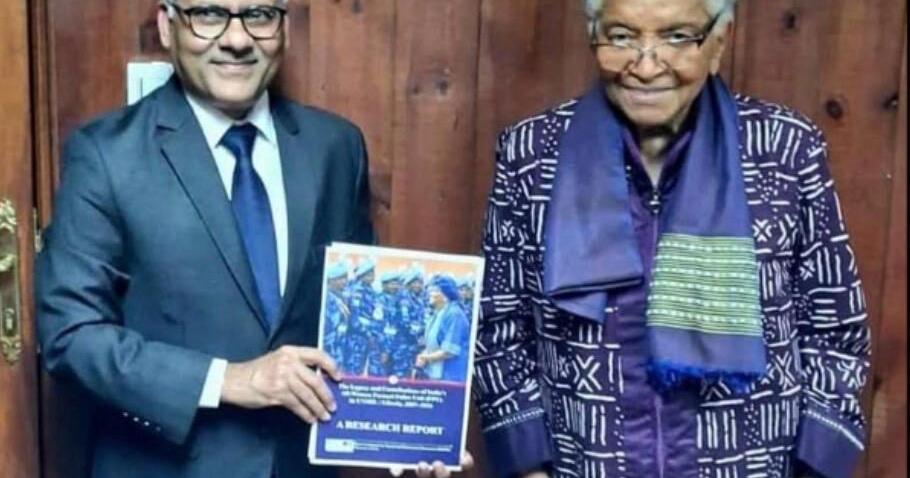 Indian Ambassador Presents Ex-President Sirleaf Report on Women Police Unit’s UNMIL Legacy | News