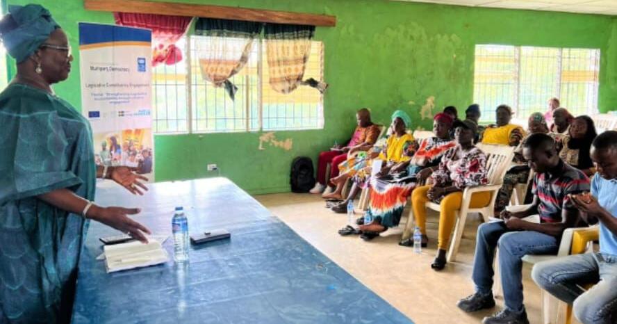 NIMD Deepens Legislative Accountability in Cape Mount