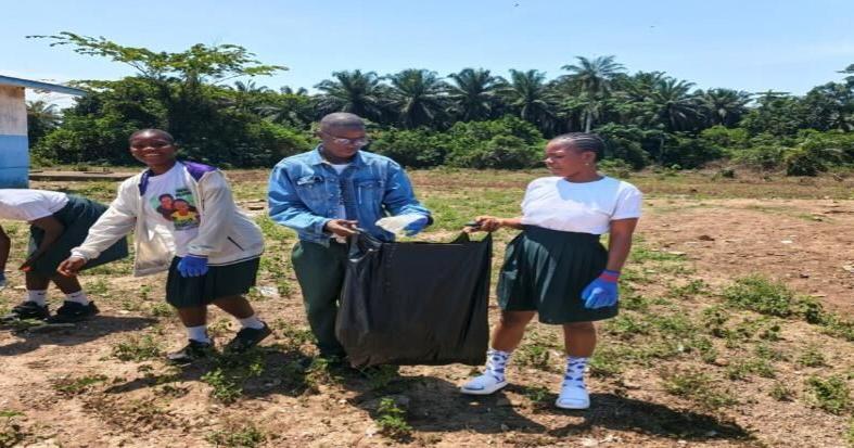 Students Get Waste Management Training in Gbarpolu County