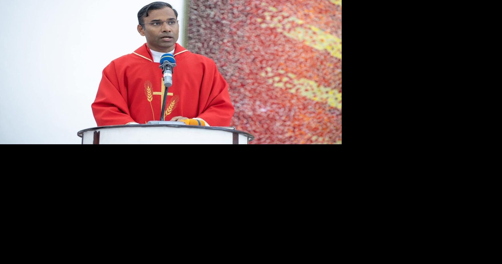 Catholic Community Bids Farewell to Fr. Sony Joseph After 12 Years of Service