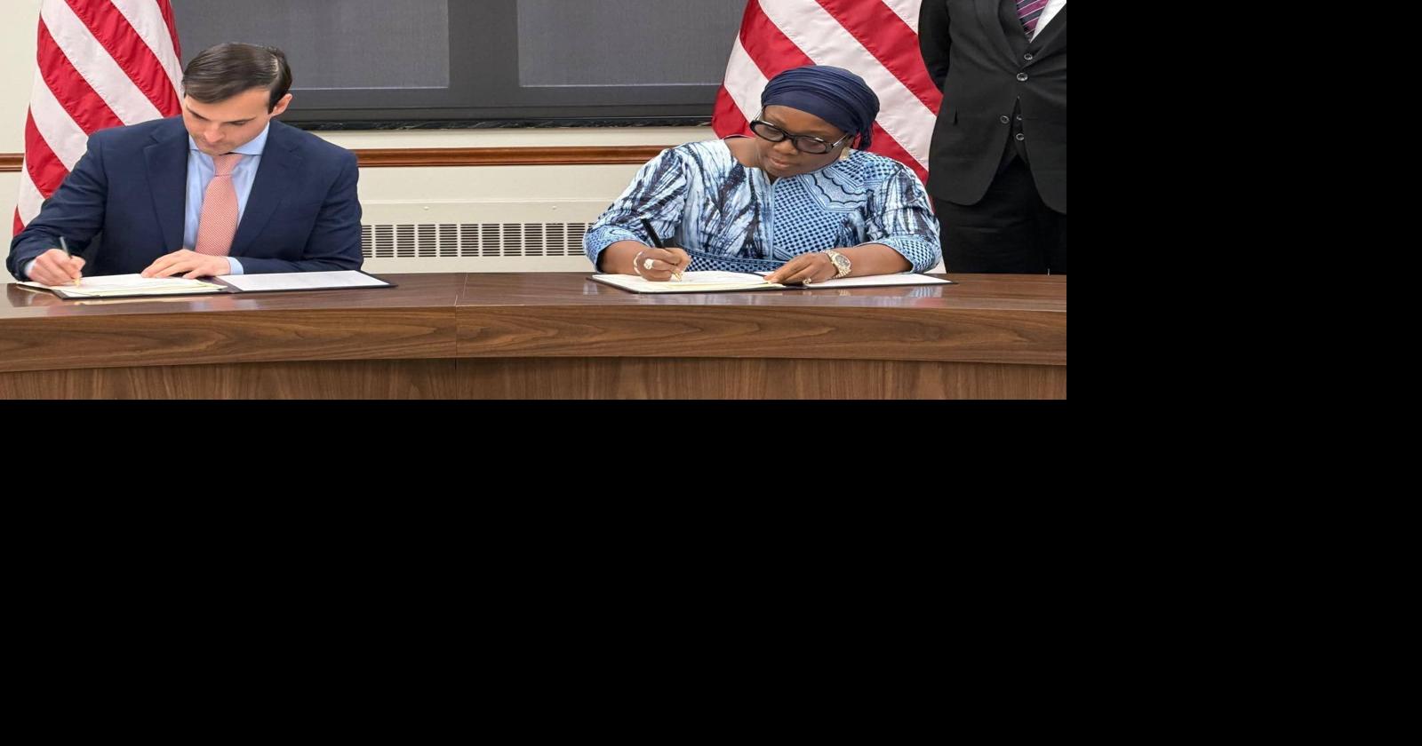 Liberia, U.S Gov't sign $124M MOU
