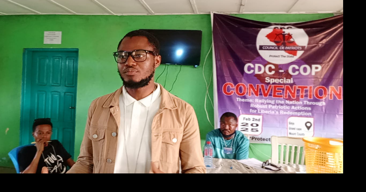 CDC-COP’s New Leader Chides UP Gov’t | Politics | liberianobserver.com
