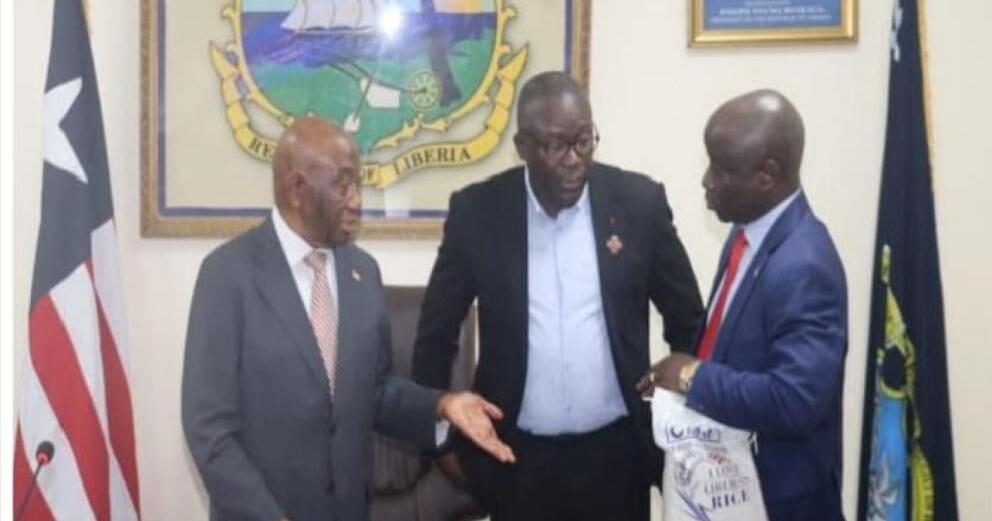 Boakai, Koung Commit to ‘I Love Liberian Rice’ Initiative