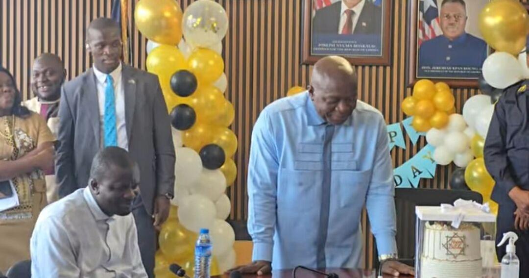 Ngafuan Urges Liberians to Focus on Development, Not Division