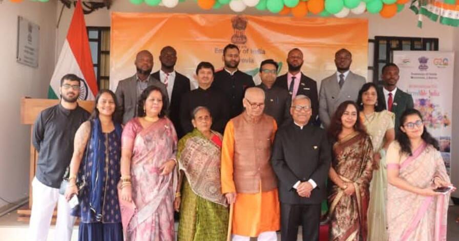 India Celebrates 77th Republic Day in Monrovia