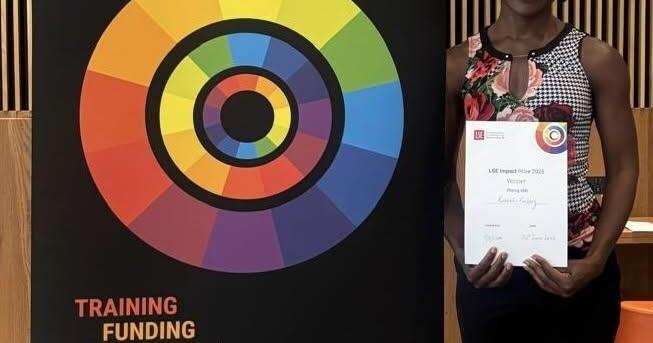 Dr. Pailey Wins LSE Rising Star Impact Prize