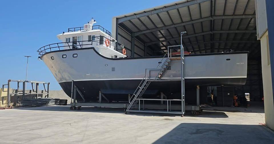 Liberia’s First Semi-Industrial Fiberglass Fishing Vessel, Sea King, Officially Sailing to Liberia