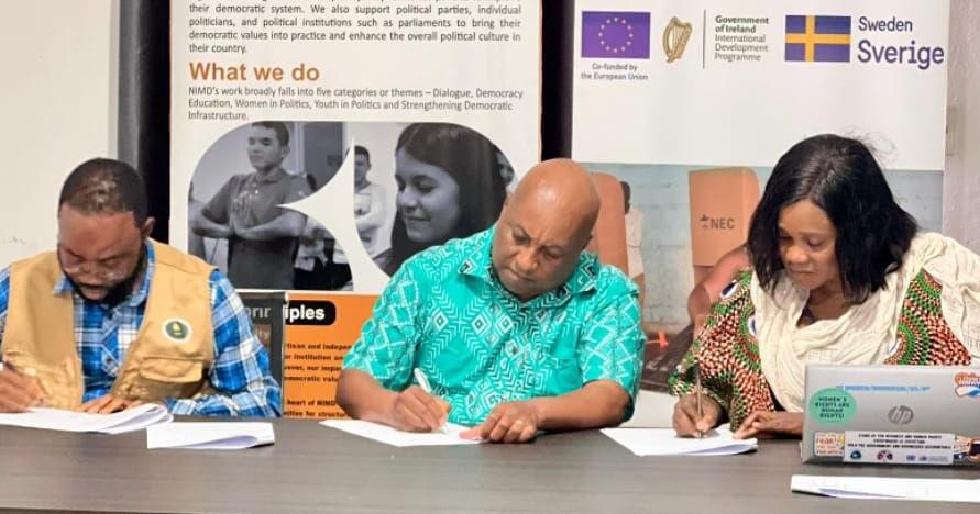 NIMD Provides Mini-Grants to three CSOs, Media Institutions for Legislative Monitoring