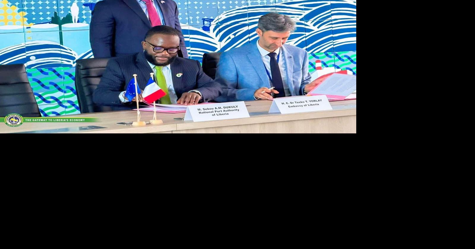 NPA, France’s HAROPA PORT Seal MoU to Modernize Liberian Seaports | Business