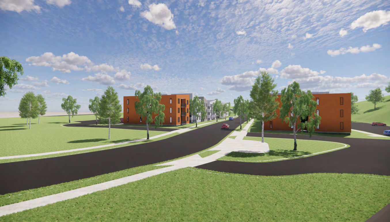 Commissioners take first step to rezone acreage for 240 apartments ...