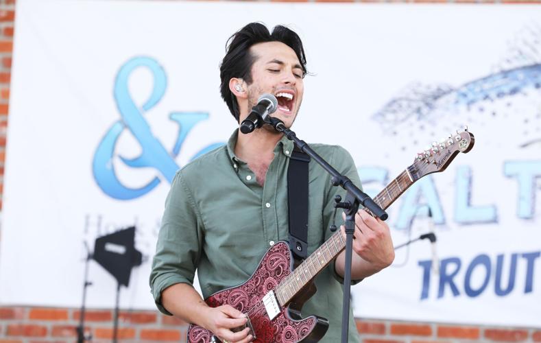 Laine Hardy performs in Lake Charles